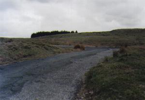 90 looking back uphill