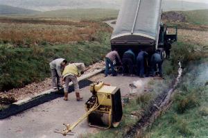 kerbing the edge