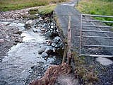  Gatepost washed away 